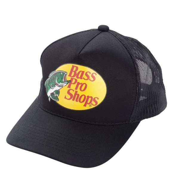 BASS PRO SHOP TRUCKERS HAT NWT - Picture 1 of 9